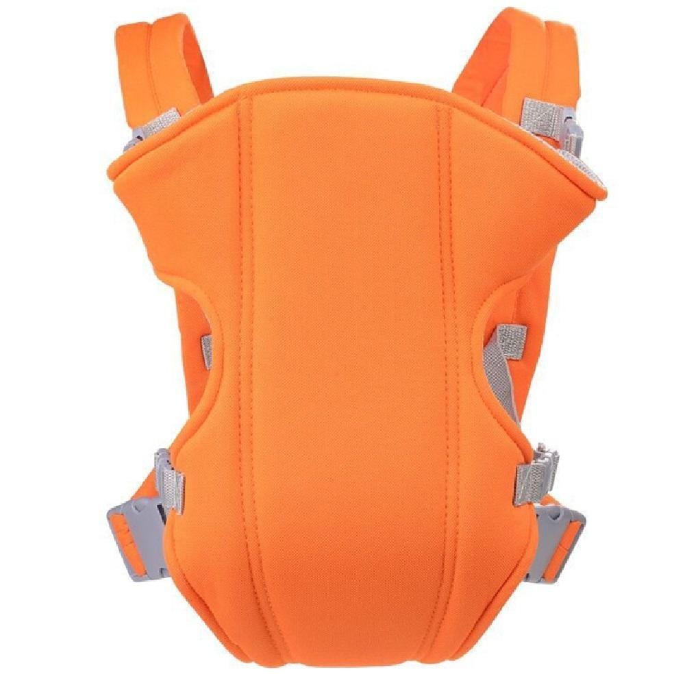 Canguru Baby Carriers Passeio Carregador Ergonomico Bebe Ate 15kg Ajustavel Conforto Laranja - 2