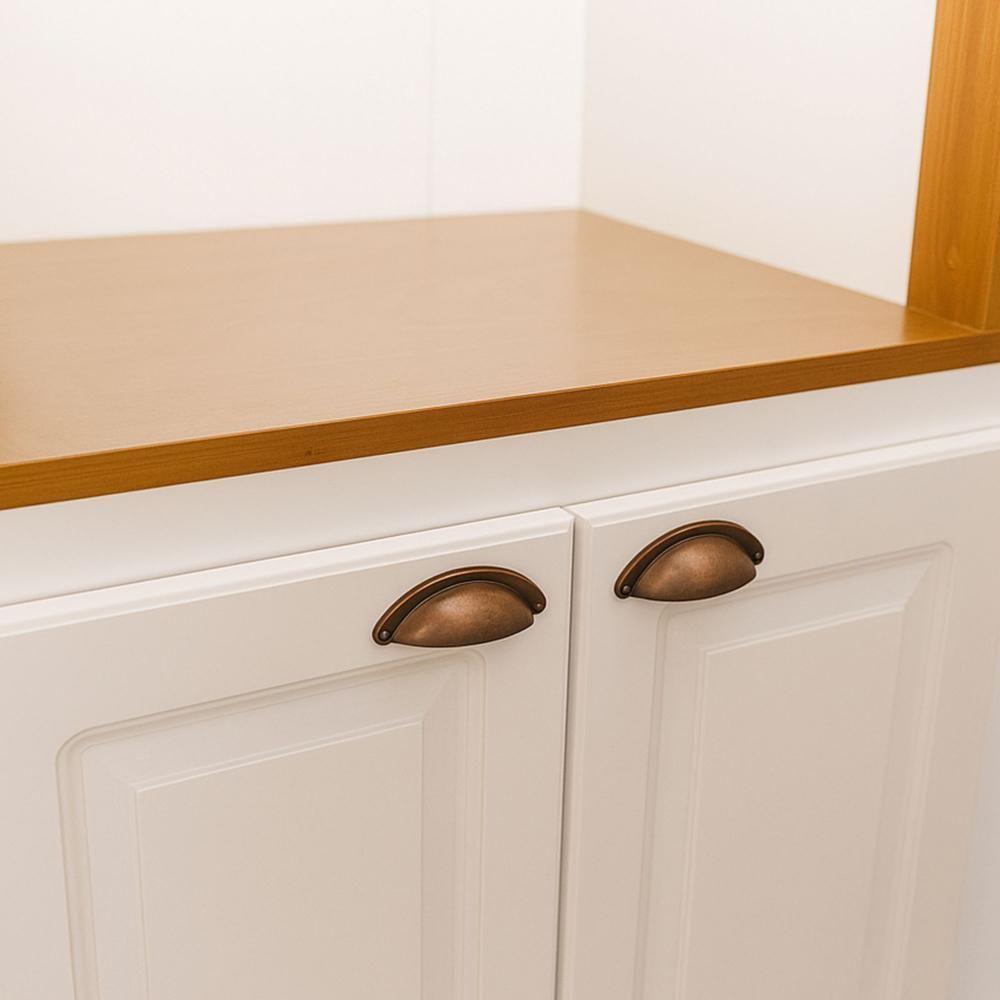 Cozinha Americana 3 Peças Com Torre Quente Branco Amoudi Móveis Branco - 3