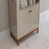 Conjunto Cristaleira Off White New-jequitiba + Buffet Beirute Off White - 9