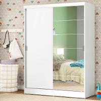 Guarda-roupa Infantil Madesa Luke 2 Portas Correr Espelho - 1