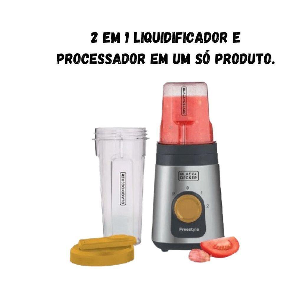 Liquidificador E Mini Processador Pessoal Black+decker 220V - 2