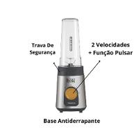 Liquidificador E Mini Processador Pessoal Black+decker 220V - 3