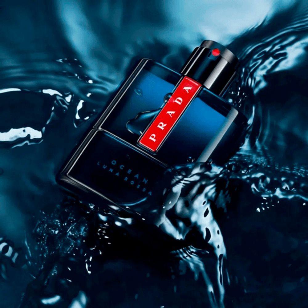 Prada Luna Rossa Ocean Eau De Parfum - Perfume Masculino 100ml - 3