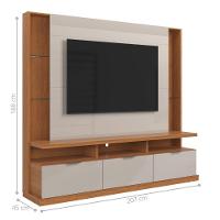 Painel Tv Daca Jequitiba-off White Perolizado - 2