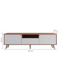 Painel Jequitiba Ripado 3d Bancada Toronto Jequitiba-off White - 5