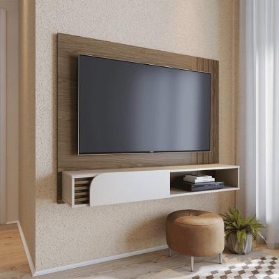 Painel De Tv Canada Amendoa Off White Matte