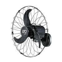 Ventilador Oscilante De Parede 60cm Metal Preto Goar 220V - 3