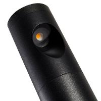 Luminária De Jardim Nordecor Soil 6486 60cm Led 7w Bivolt Preto 3000k Luz Amarela Preto - 3