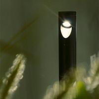 Luminária De Jardim Nordecor Soil 6486 60cm Led 7w Bivolt Preto 3000k Luz Amarela Preto - 5