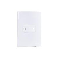 Interruptor Bipolar Simples Margirius Sleek 25a Com Placa 4x2 Branco - 1