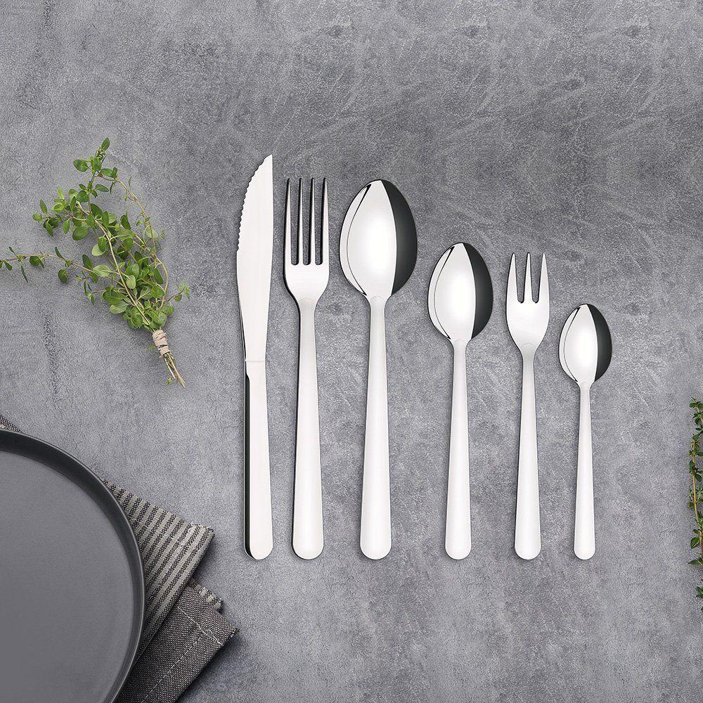 Jogo De Talheres 36 Peças Tramontina Malibu 23799016 Inox - 3