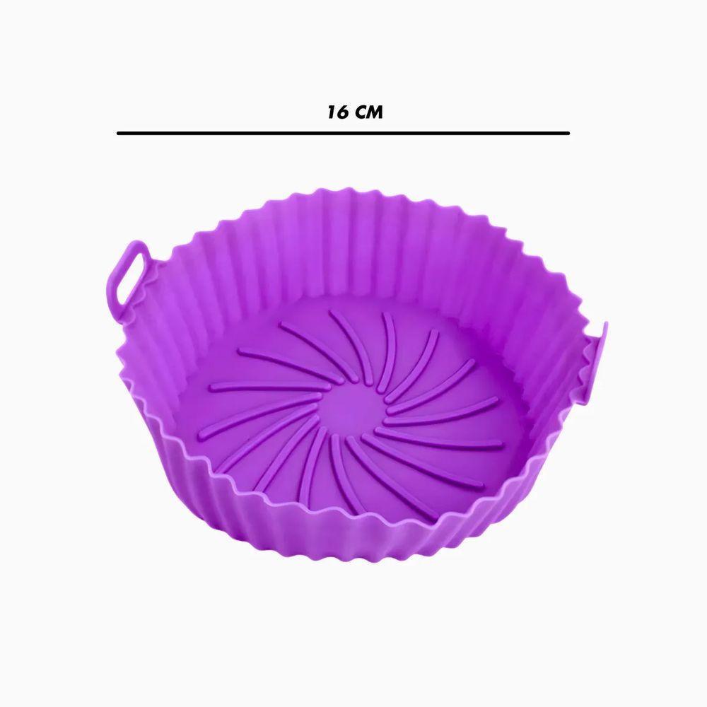 Forma De Silicone Reutilizável Para Fritadeira A Ar Air Fryer - 3