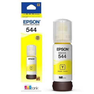 Tinta Original Ecotank Epson T544 Amarelo