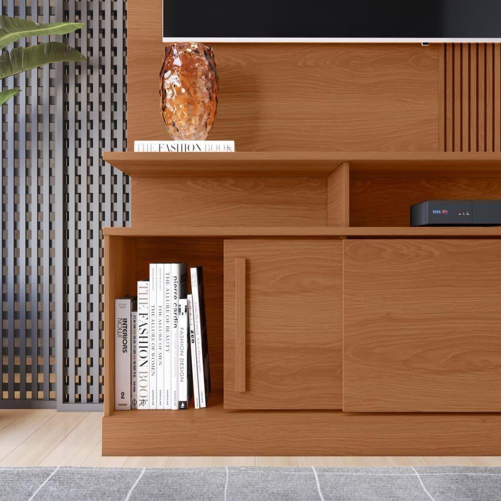 Painel Tv Managua Jequitiba Ripado 3d - 4