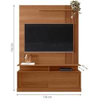 Painel Tv Managua Jequitiba Ripado 3d - 2