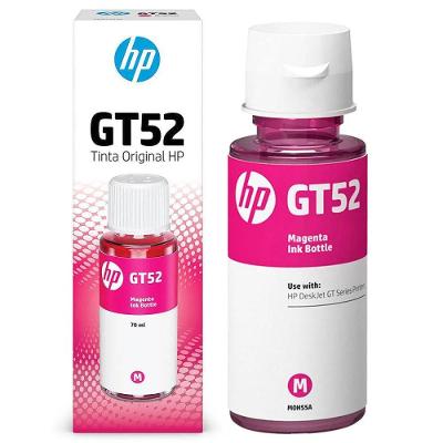 Tinta Impressora Refil Original Hp Gt52 Magenta 70ml