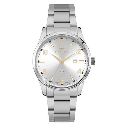 Relógio Technos Masculino Steel Prata - 2115tze-1k
