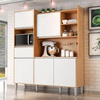 Armario De Cozinha Completo Saturno Amendoa Branco - 1