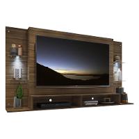 Painel Tv 60" Com 2 Leds Vegas Multimóveis V3394 Madeirado Madeirado - 1