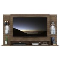 Painel Tv 60" Com 2 Leds Vegas Multimóveis V3394 Madeirado Madeirado - 7