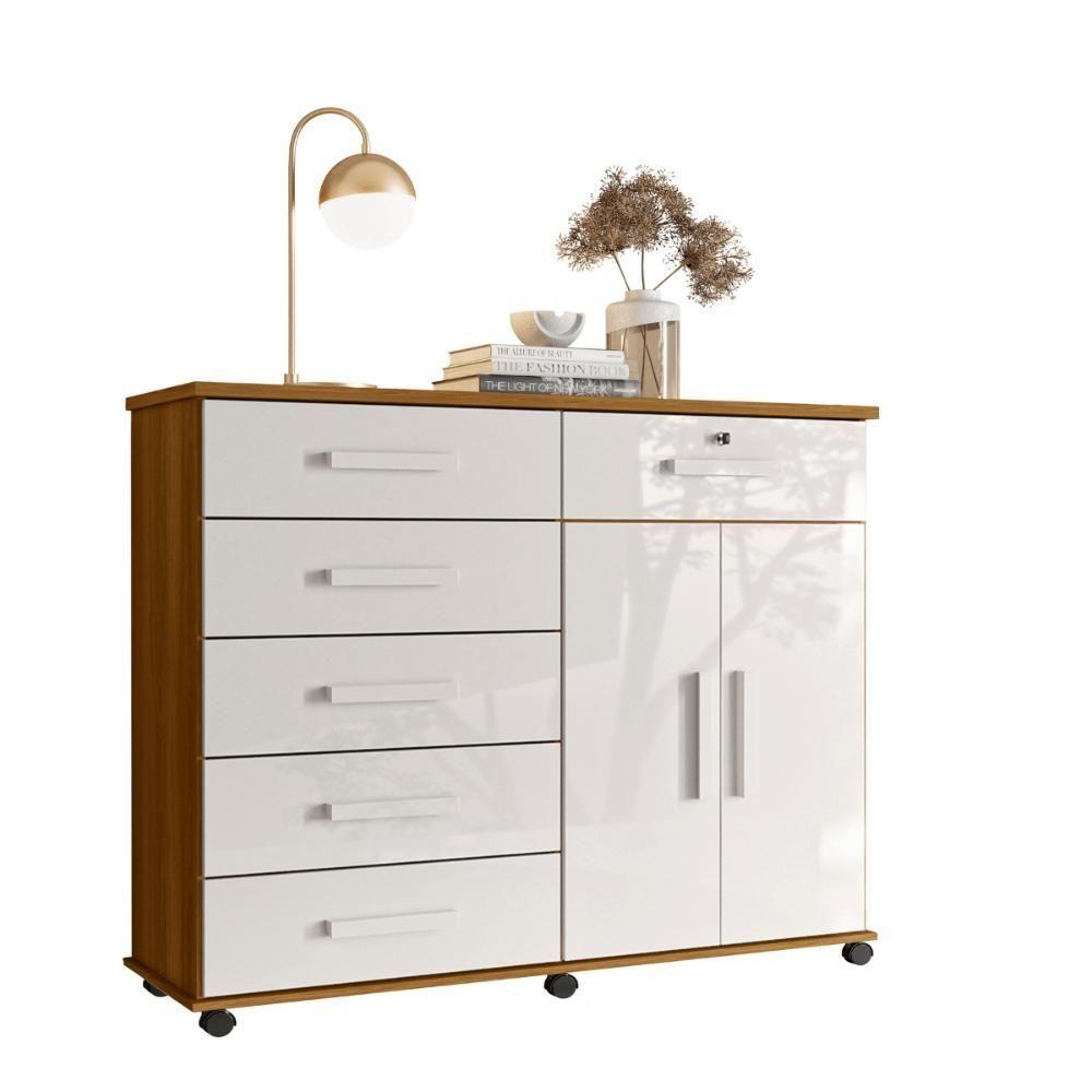 Comoda Multiuso Bruxelas Freijo-off White - 3