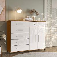 Comoda Multiuso Bruxelas Freijo-off White - 1