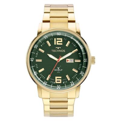 Relógio Technos Masculino Golf Dourado - 2115mwd-1v 2115mwd-1v