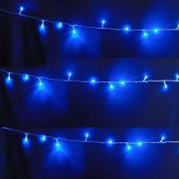 Cortina 6m De Luz De Led Com 320 Lampadas Pisca De Natal Led Azul - 2