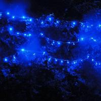 Cortina 6m De Luz De Led Com 320 Lampadas Pisca De Natal Led Azul - 3