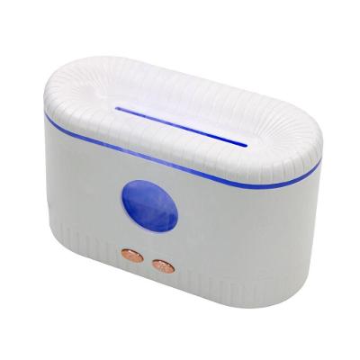 Umidificador De Ar Luminaria Fogueira Usb Difusor Aromatizador Branco