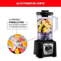 Liquidificador Arno Power Max 1400W Preto LN65 220V - 5