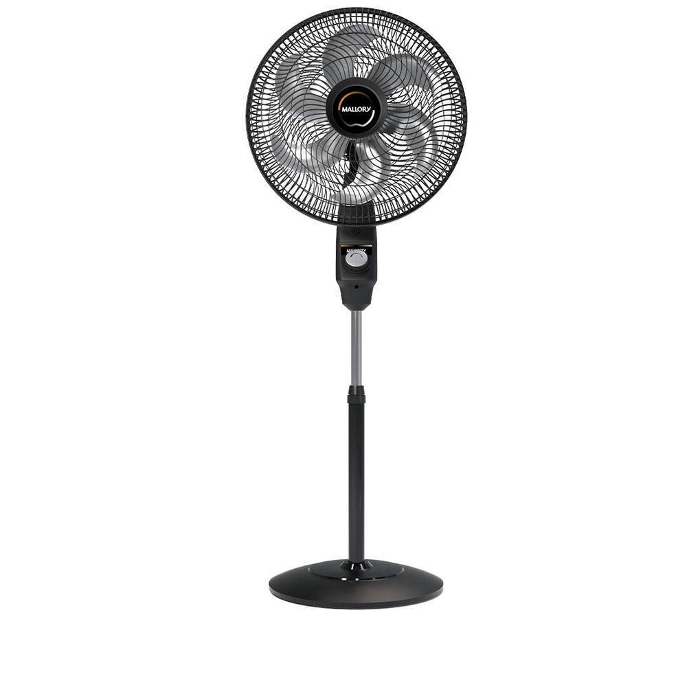 Ventilador De Coluna Mallory Éolo 40 Cm Preto E Grafite 220V - 1