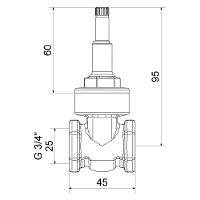 Base Para Registro 3/4" Com Gaveta Meber - 2