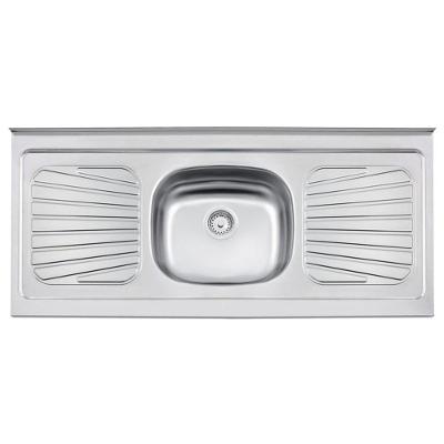 Pia De Apoio Em Aço Inox Tramontina New Raggi 40 120 X 52cm