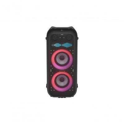Caixa de Som Party Speaker LG XBOOM XL9 - 1000W RMS, Visor de Pixel LED, IPX4, Bluetooth 5.1, Sound Boost, Alça e Rodas