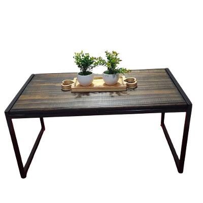Mesa De Centro Com Ferro Mesinha