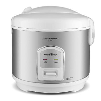 Panela de Arroz Elétrica Britânia BPA5BI 1L 400W Antiaderente Branco 110V