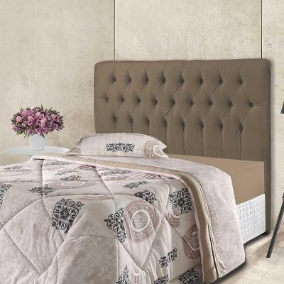 Cabeceira Capitonê Queen Size Box Iasmin Atraente Animale Marrom 1,60