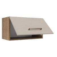 Armário Aéreo 60 Cm 1 Porta Basculante Rustic/crema Agata Madesa Rustic/crema - 7