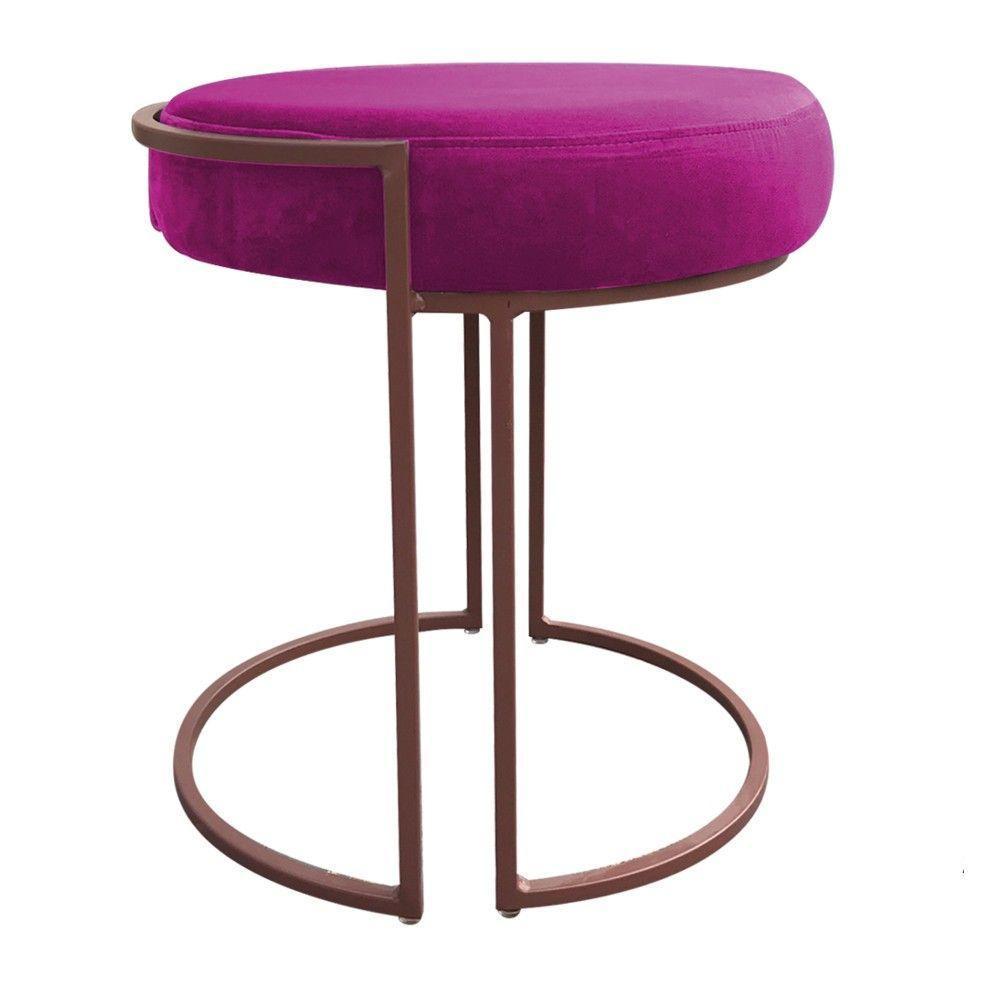 Kit 02 Puffs Love Suede Base Cobre DRossi Pink - 6