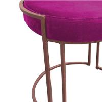 Kit 02 Puffs Love Suede Base Cobre DRossi Pink - 3