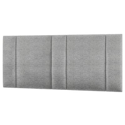 Cabeceira Modulada Casal Queen 160 Cm Com Led Linho Cinza Vconcept