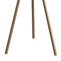 Mesa Lateral Para Sala De Estar 54x35 Cm 27943 Hanover Dourado Artesano - 6