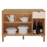 Balcao Cozinha 120 Cm Mdf Vert Plus Freijo Soft Ktp - 6