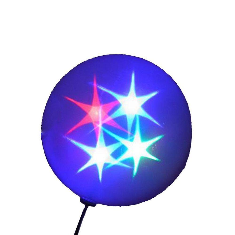 Bola De Natal Com Led Rgb Pisca Pisca Enfeite Media - 1