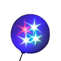 Bola De Natal Com Led Rgb Pisca Pisca Enfeite Media - 1