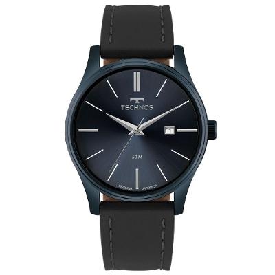 Relógio Technos Masculino Steel Azul - 2115ubv-0a