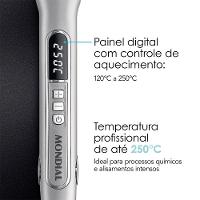 Prancha Progressiva Mondial Ultra Liss Pro 250°C P-02-PRO Bivolt - 3