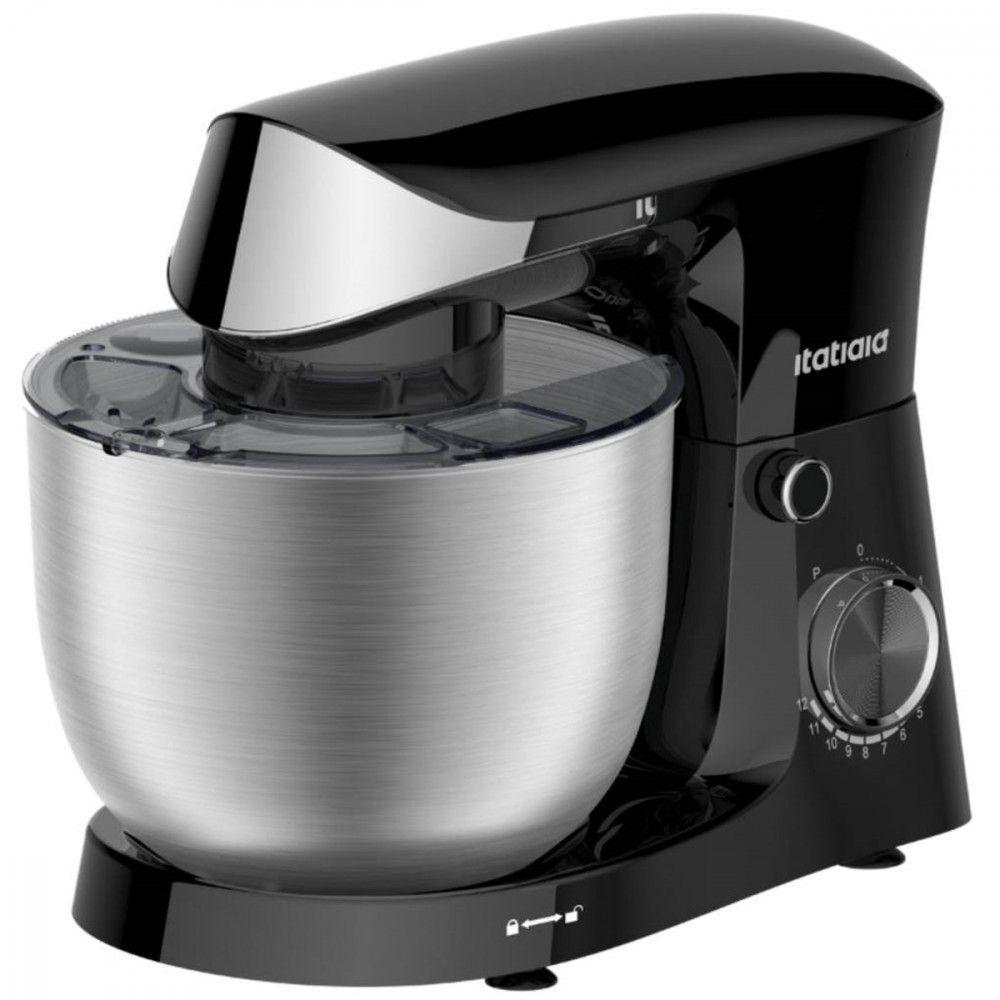 Batedeira Itatiaia Midi 4,5L Tigela Inox 12 Velocidades Inox/preto 220V - 1
