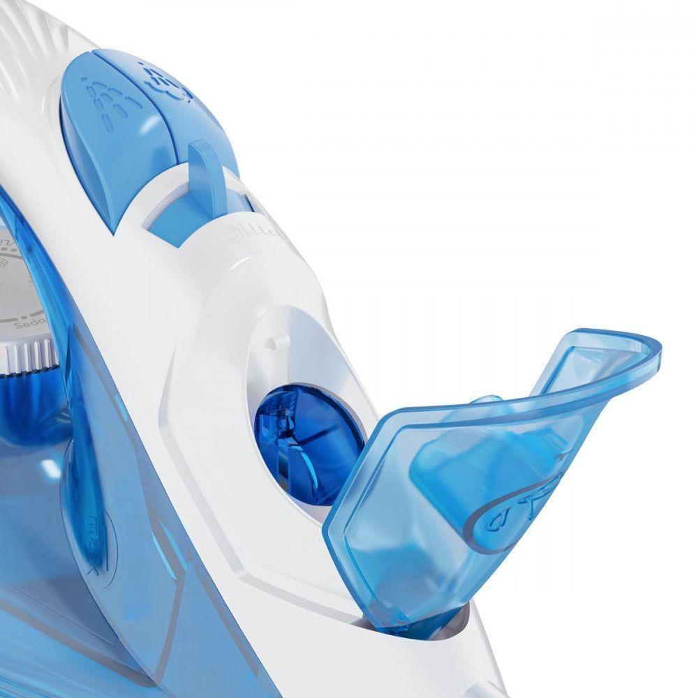 Ferro De Passar A Vapor Britânia 210ml Base Antiaderente Azul/branco - 220V - 3